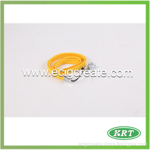 Fashionable EGO Ring, EGO Lanyard, EGO Necklace with Colorful Rope (Metal/Plastic Ring) EGO Series